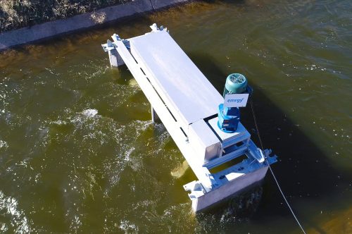 Micro-turbines are being tested by Denver Water in a canal that runs from Gross Reservoir to Ralston Reservoir.