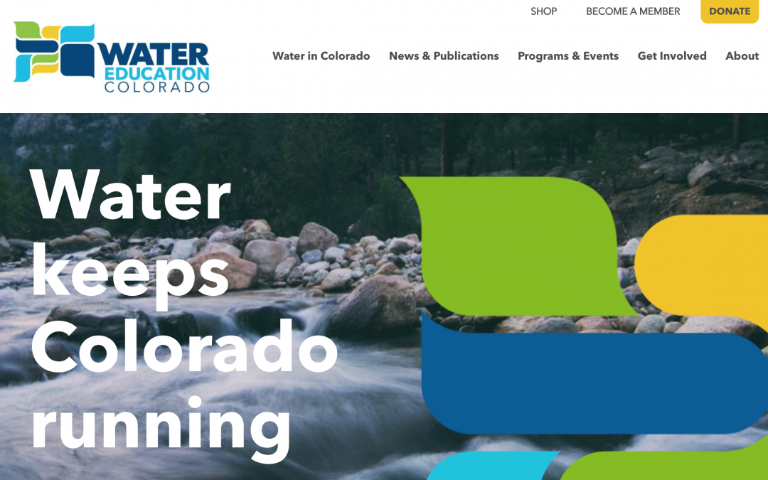 Coming Soon – Water Education Colorado Website