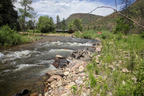 The St. Vrain River in Boulder County