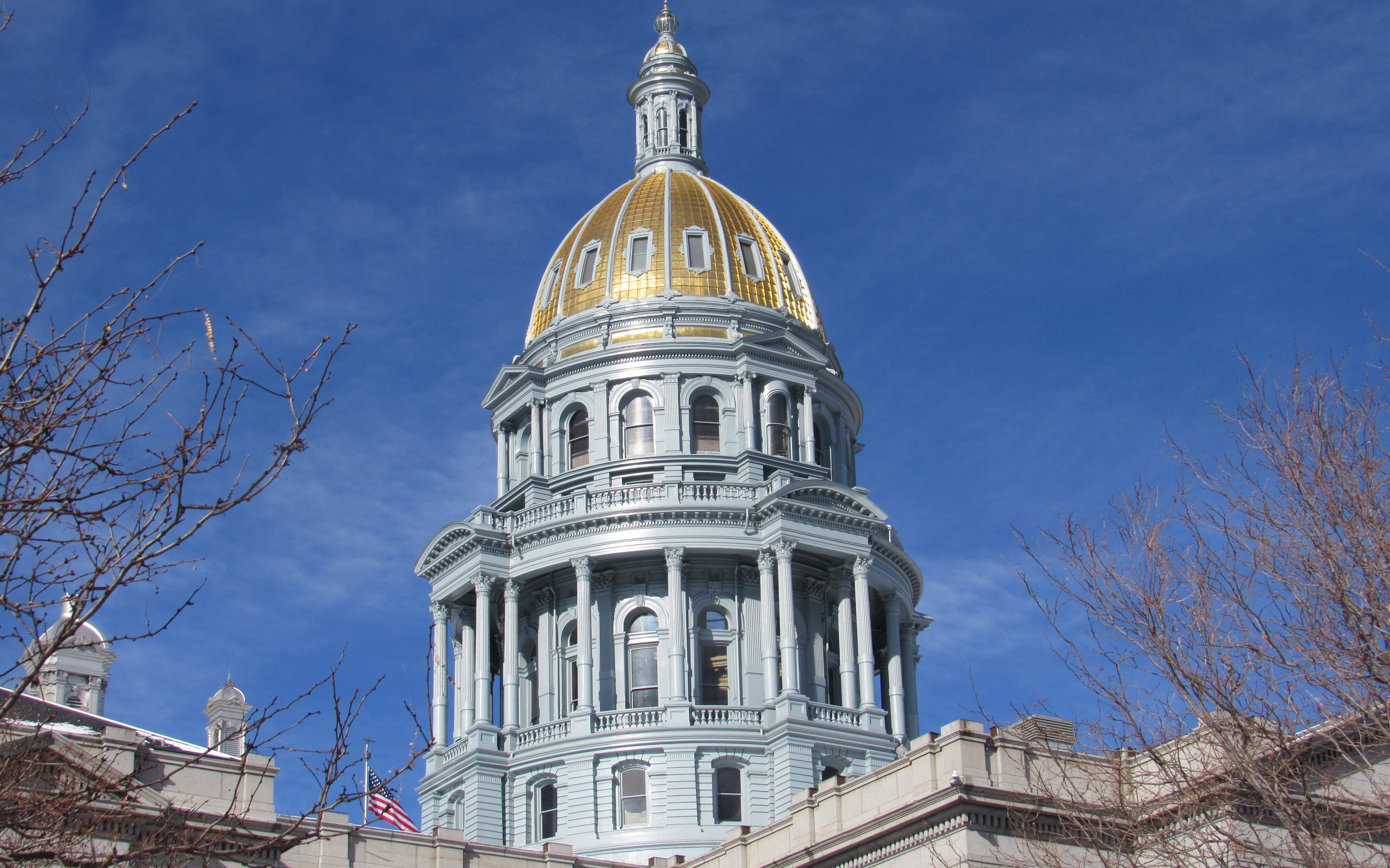 Colorado Capitol Dome, pictured here Jan. 30, 2019