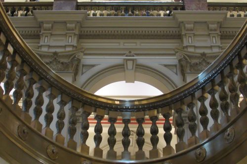 Inside the Colorado State Capitol.