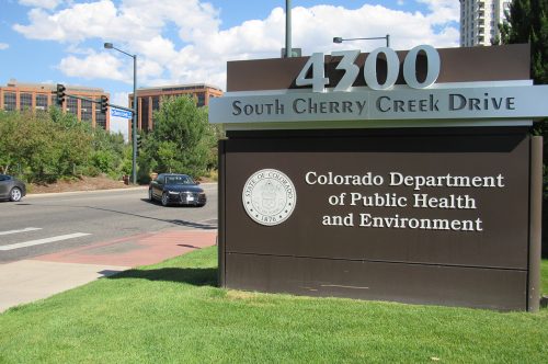 The Colorado Department of Public Health and Environment, Sept. 10, 2019. Credit: Jerd Smith