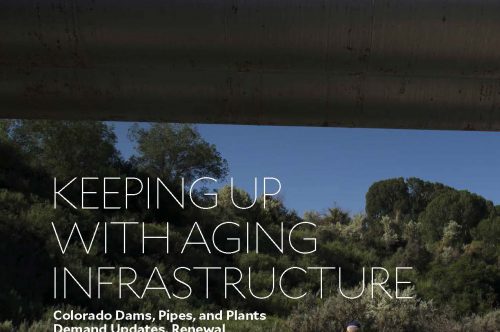 Summer 2020 Headwaters magazine cover for the aging infrastructure issue