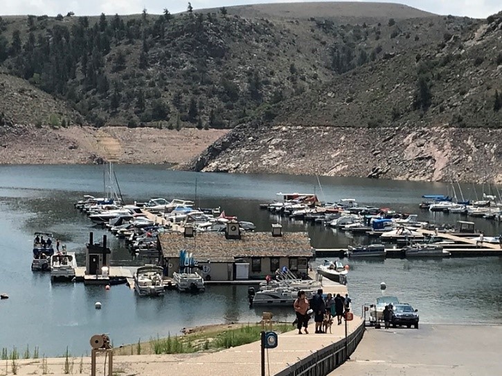 The fun is back at Blue Mesa and other reservoirs, as heavy winter snows melt, restoring their glory