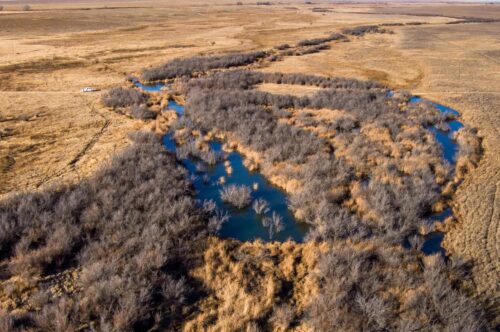 Big Sandy Creek near Lamar, Colorado.